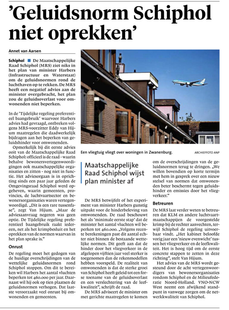 Artikel Leidsch Dagblad 10 maart 2023